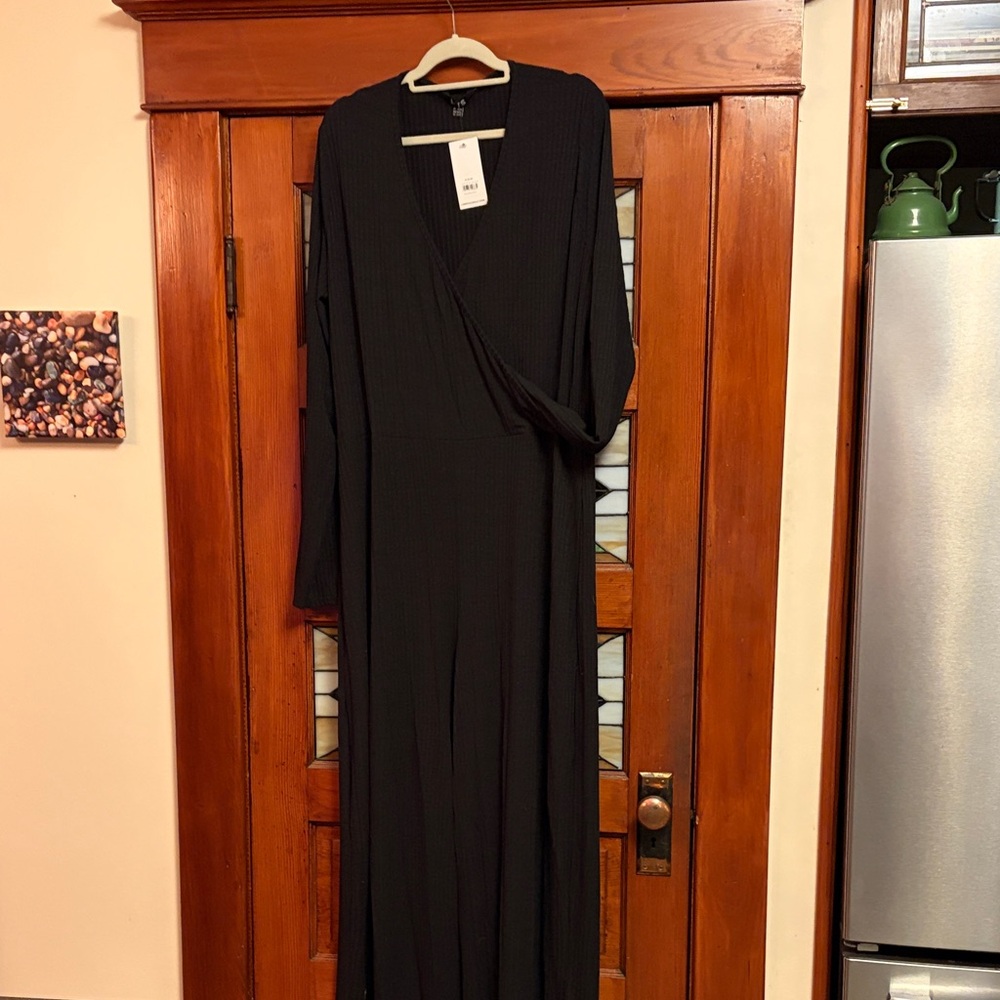 Long Tall Sally Extra Long Black Jumpsuit